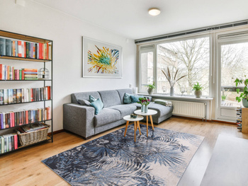 Dywan wełniany do salonu SENSE Niebieski ISFAHAN