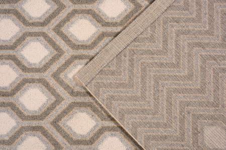 Dywan wełniany do salonu KIRA Beżowy MAGIC