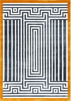 Dywan klasyczny do salonu KARFIS Złoty SOFT