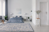 Dywan wełniany do salonu Agnella MAISIE 1.0/6 Niebieski REGIUS