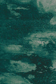 Dywan wełniany do salonu MIZU Dark Teal Zielony TEMPO