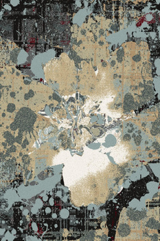 Dywan wełniany do salonu RASZT Morski BASIC