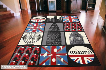 Dywan nowoczesny do salonu LONDON CITY EMPIRE CITY