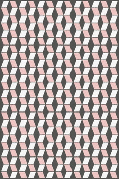 Dywan nowoczesny do salonu TESSE Róż TOUCH