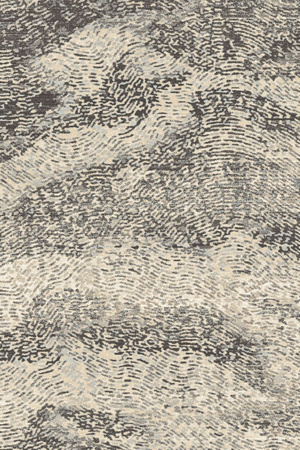 Dywan wełniany do salonu Agnella FOLKIN Szary TEMPO NATURAL