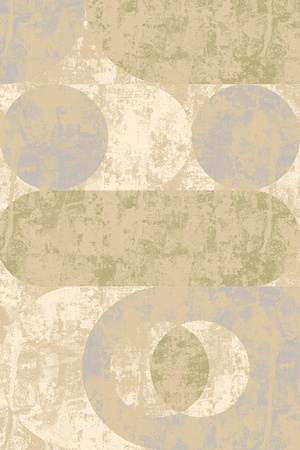 Dywan wełniany do salonu Agnella FRIS Jasny Zielony ISFAHAN M