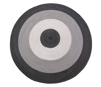 Dywan do łazienki Maestro koło - czarne