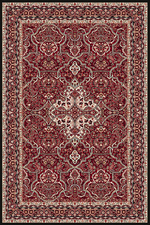Dywan klasyczny do salonu LAURUS Bordo STANDARD