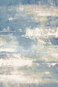 Dywan wełniany do salonu SKA Błękitny DIAMOND