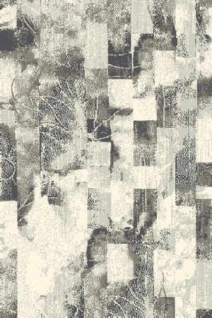 Dywan wełniany do salonu OLBIA Popielaty Chodnik MAGIC