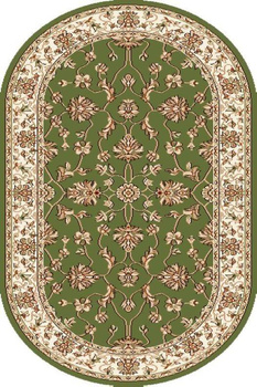 Dywan klasyczny do salonu BEGONIA Owal Groszek STANDARD