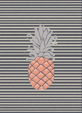 Dywan nowoczesny do salonu ANANA Antracyt LOFTY