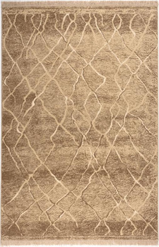 Dywan wełniany do salonu EARTH Beż NATURAL