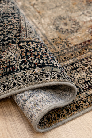 Dywan wełniany klasyczny na korytarz Dywilan MAMLUK Szmaragdowy Chodnik OMEGA