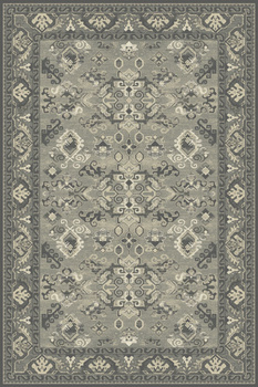 Dywan wełniany do salonu MEKA Siwy ISFAHAN