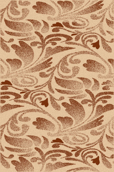 Dywan nowoczesny do salonu SONSO Jasno Brązowy OPTIMAL