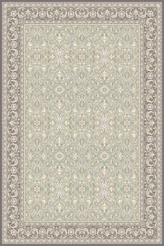 Dywan wełniany do salonu SALAMANKA Miętowy ISFAHAN