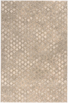 Dywan wełniany do salonu OKARA Popielaty MAGIC