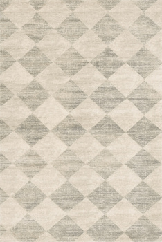 Dywan wełniany do salonu Agnella CHECKERED Szary Agnus HOUSE LOVES