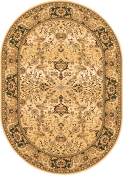 Dywan wełniany do salonu REJENT Owal Sahara AGNUS