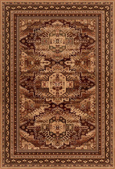 Dywan wełniany do salonu Agnella MOSTAR Ciemno Bursztynowy AGNUS