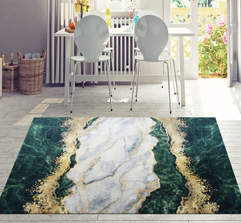 Dywan nowoczesny do salonu ZŁOTY MARMUR SIMOS