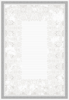 Dywan nowoczesny do salonu Dywilan SONU 6 Beżowo Biały SIHIR