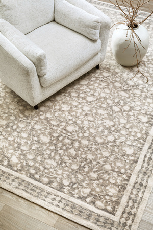 Dywan wełniany do salonu Agnella CLASSIC Beżowy HOUSE LOVES