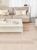 Dywan wełniany do salonu Agnella BRUSH LINES Beżowy HOUSE LOVES