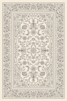 Dywan wełniany do salonu Agnella KALISTA Piaskowy ISFAHAN M