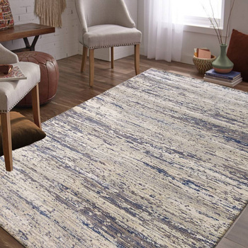 Dywan nowoczesny do salonu TASO PRL 04A-KK Neżowo-Brązowy MILAS