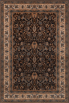 Dywan wełniany do salonu KLIMENE Granat ISFAHAN