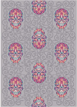 Dywan nowoczesny dla młodzieży KUTO Szary FUNKY