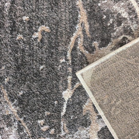 Dywan nowoczesny do salonu KRESKOWO 25 Szary PANAMERO