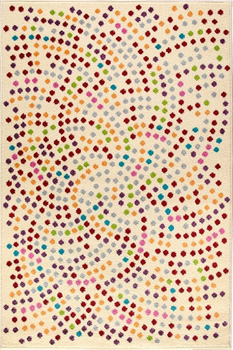 Dywan nowoczesny do salonu Agnella TOP Krem FUNKY