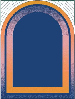 Dywan nowoczesny do salonu ELEJO Niebieski DREAM