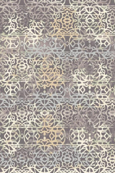 Dywan wełniany do salonu GANAN Antracytowy ISFAHAN