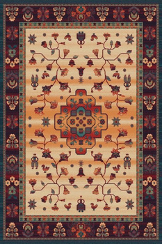 Dywan wełniany do salonu Agnella TACUBA Ciemny Beż AGNUS