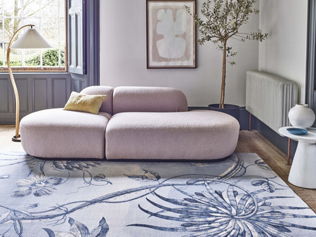 Dywan wełniany do salonu Agnella TALWIN Jasno Niebieski CALISIA