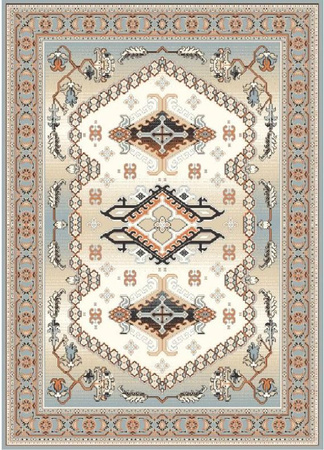 Dywan nowoczesny do salonu KAYNAK Szary GIZEL