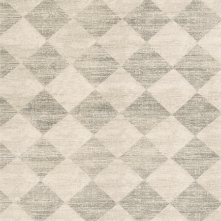Dywan wełniany do salonu Agnella CHECKERED Szary Kwadrat Agnus HOUSE LOVES