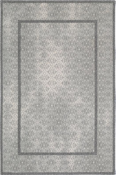 Dywan wełniany do salonu KEZO Popielaty PLATINIUM