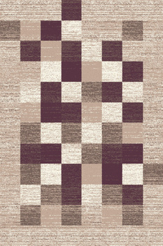 Dywan nowoczesny do salonu ZION Fiolet VENUS