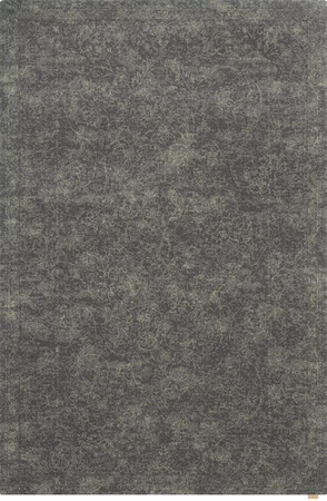 Dywan wełniany do salonu VINTAGE BELL Grafitowy DIAMOND