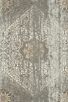 Dywan wełniany do salonu HUVIEL Szary NATURAL