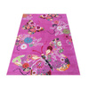 Dywan dziecięcy dla dzieci MOTYLKI 114 Różowy BELLA Kids
