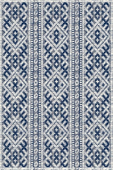 Dywan wełniany do salonu AMET Granat SPLENDOR