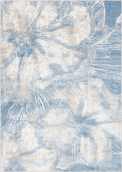 Dywan do salonu Agnella DUKI Błękitny LIDA