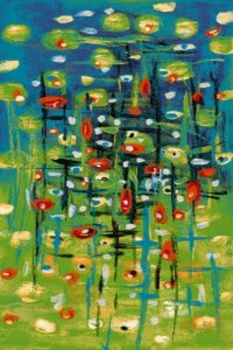 Dywan nowoczesny do salonu GOS Limonka FUNKY