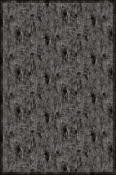 Dywan wełniany do salonu JULIUS Grafit ISFAHAN